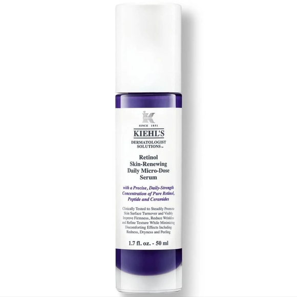 Kiehl's Micro-Dose Anti-Aging Retinol Serum with Ceramides and Peptide - Picture 1 of 5